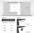 Deconovo Black Blackout Curtains, Thermal Insulated Soundproof Privacy Curtain - Image 9