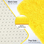 Amearea Shag Fluffy Area Rug for Bedroom Girls Living Room, Extra Soft and - Image 5