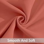 Yakamok Blackout Curtains 84 Inches Long Coral Room Darkening Thermal Insulated - Image 6