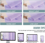 Lavender Sheer Curtains 84 Inches Long 2 Panels, Elegant Airy Transparent Light - Image 6