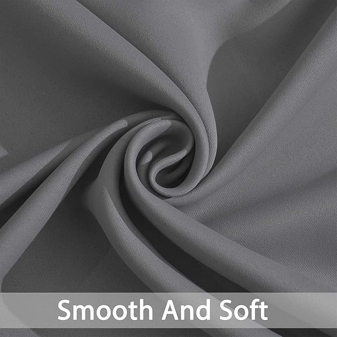 Yakamok Blackout Curtains Room Darkening Thermal Insulated Window Panels - Image 3