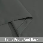 Yakamok Room Darkening Dark Gray Blackout Curtains Thermal Insulated Grommet - Image 4