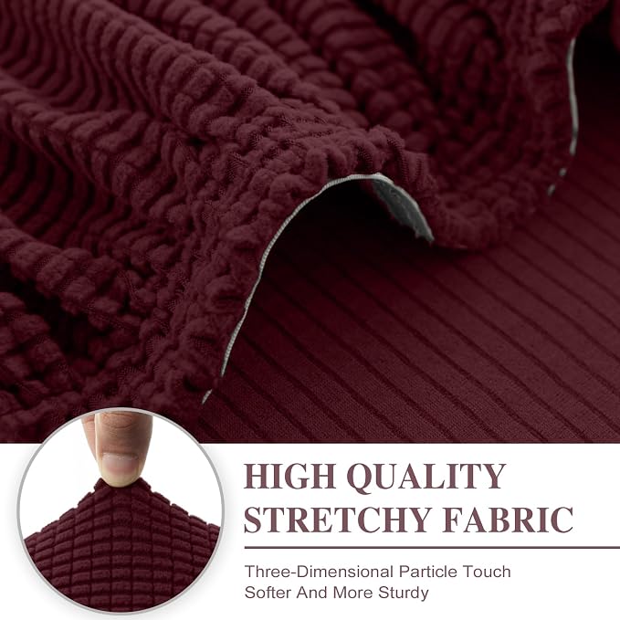 Couch Cushion Covers for Sectional Sofa L Shape Washable Separate Seat Chaise - Image 4