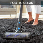 Ophanie Black Rugs for Living Room, Fluffy Furry Shaggy Fuzzy Area Rug - Image 6