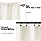 OWENIE Bob 1 PCS Ivory Valances - Image 4