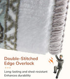 OPPODREAM Soft Entryway Rug 2x6, 2x6 Rug Runner, Washable Hallways Carpet 2 x 6 - Image 4