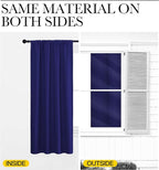 NICETOWN Blackout Curtains for Living Curtains, 2 Panels, 42 by 72, Room - Image 5