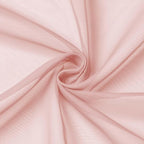 Extra Long Sheer Blush Curtains - Image 9