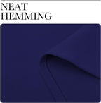 NICETOWN Curtains for Bedroom, All Season Thermal Insulated Solid Rod Pocket - Image 7
