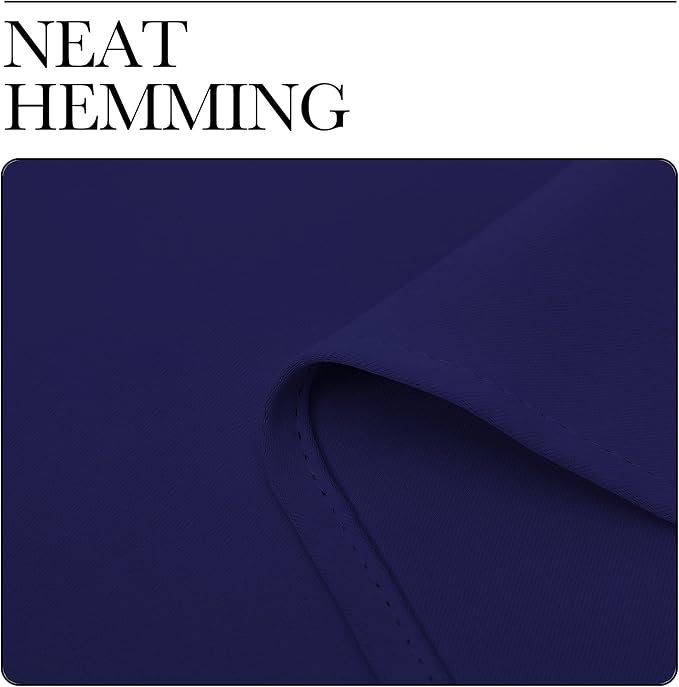 NICETOWN Curtains for Bedroom, All Season Thermal Insulated Solid Rod Pocket - Image 7