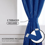 Deconovo Blackout Curtains, 52 x 54 Inch Drapes - Image 5