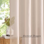 NICETOWN Voile Sheer Curtains 63 inch Length, Grommet Soft Window Treatments - Image 4
