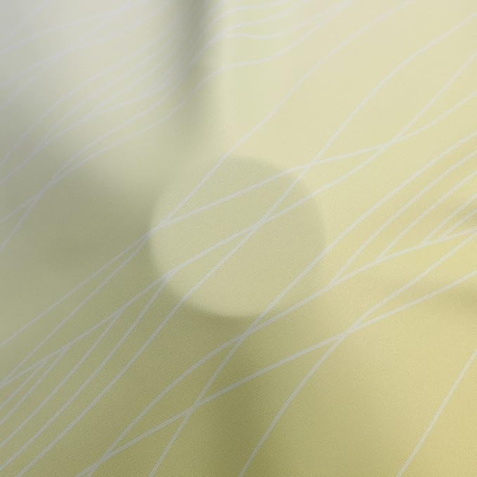 Estelar Textiler Yellow and Greyish White Gradient Room Darkening Blackout - Image 8
