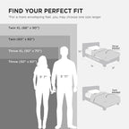 Bedsure GentleSoft White Twin XL Blanket - Image 8