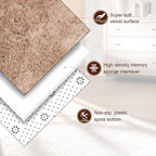 TWINNIS Super Soft Shaggy Rugs Fluffy Carpets, 6x9 Feet, Indoor Modern Plush - Image 2