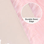 duduta Pink Faux Sheepskin Fur Rug 3x5 ft, Fluffy Shag Girls Bedroom Dorm - Image 3