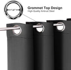 ChrisDowa Grommet Blackout Curtains - Image 2
