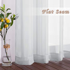 NICETOWN Sheer Curtains and Drapes 63 inches Long - Image 6