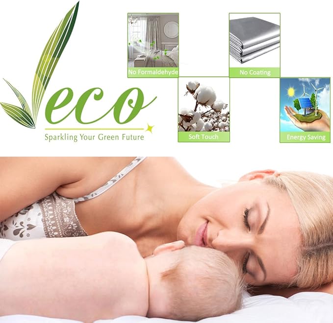 NICETOWN Blackout Draperies Curtains, All Season Thermal Insulated Solid - Image 7