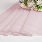 OWENIE Sheer Curtain 72 Inches Long 2 Panels Set, Elegant Airy Transparent Rod - Image 7