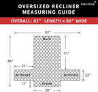 Easy-Going Oversized Recliner Chair Cover Reversible Couch Cover Sofa Cover - Image 6