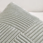 Fancy Homi 2 Packs Grey Big Decorative Throw Pillow Covers 24x24 Inch - Image 3