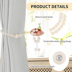 Magnetic Curtain Tiebacks, 2 Pack Curtain Holdbacks - Image 5
