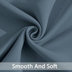 Yakamok Soild Small Window Curtains, Grommet Thermal Insulated Privacy Curtains - Image 4