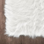 Latepis High Pile Faux Fur Area Rug, 5 x 8 ft, Fluffy Rug - Image 5