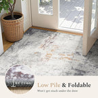 Rugflix 9x12 Area Rugs for Living Room, Washable Large Rug Stain-Resistant Low - Image 5