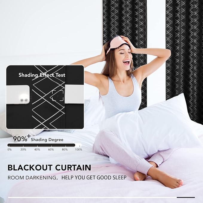 Deconovo Blackout Curtains 63 Inch Length - Image 7