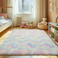 6x9 Fluffy Area Rug for Living Room, Shag Area Rugs for Bedroom, Soft Fuzzy Rug by yulidayang