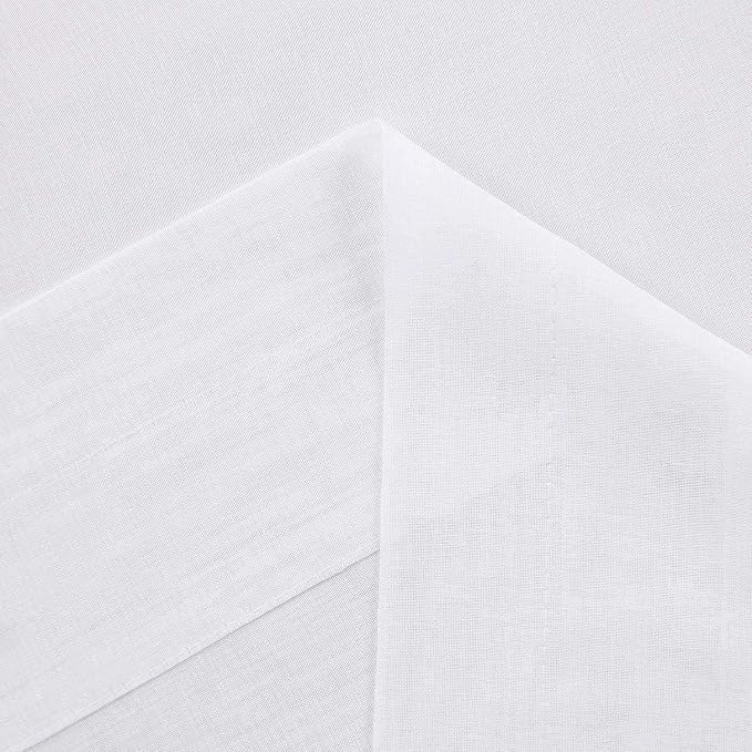 DWCN Living Room Curtains Sheer 84 inches Long 2 Panels Set, Airy & Soft - Image 4