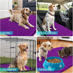 OLANLY Dog Door Mat for Muddy Paws 59x35, Absorbs Moisture and Dirt, Absorbent - Image 7
