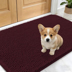 OLANLY Dog Door Mat for Muddy Paws 30x17, Absorbs Moisture and Dirt, Absorbent by OLANLY