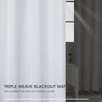 Deconovo Kitchen Curtains, Room Darkening Drapes, Thermal Insulated Soundproof - Image 5