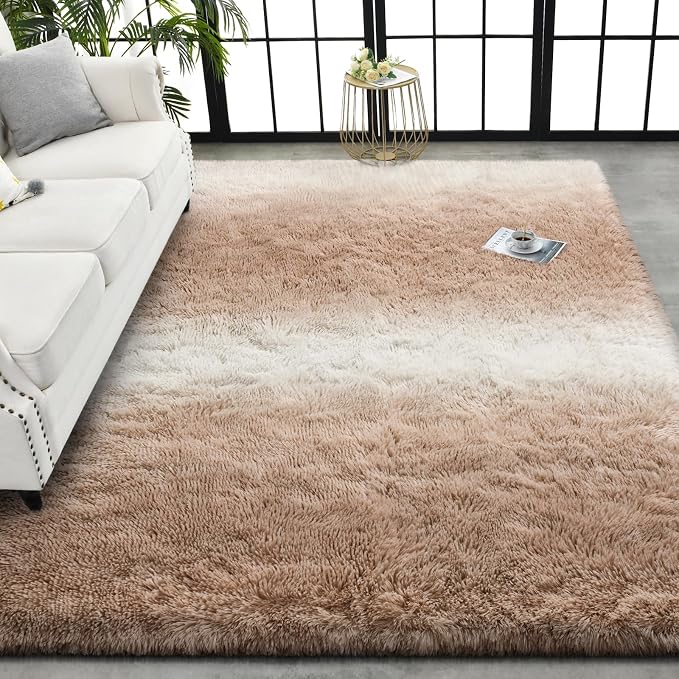 TWINNIS Super Soft Shaggy Rugs Fluffy Carpets, 8x10 Feet, Indoor Modern Plush - Image 8