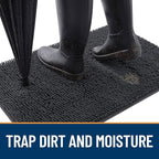 OLANLY Dog Door Mat for Muddy Paws 40x24, Absorbs Moisture and Dirt, Absorbent - Image 2