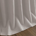 Nanspring Stone Grey Linen Curtains 84 Inch Length 2 Panels Set - Image 9