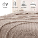 Whale Flotilla Queen Size Fuzzy Fleece Blanket - Image 8