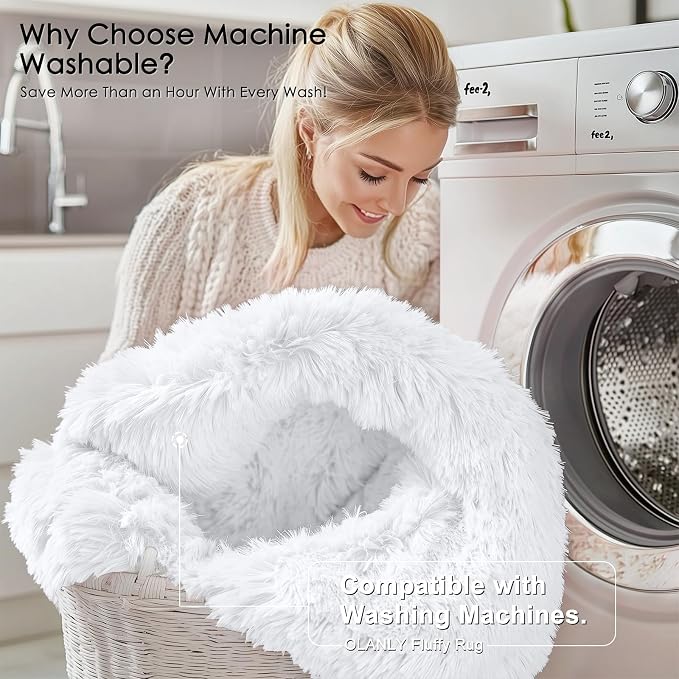 OLANLY 7x10 Machine Washable Large Area Rugs - Image 2