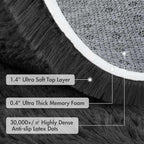 6x9 Ft Large Shag Rugs for Living Room Decor, Ultra Soft Fluffy Furry Area Rugs - Image 8
