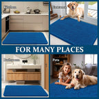 OLANLY Dog Door Mat for Muddy Paws 34x21, Absorbs Moisture and Dirt, Absorbent - Image 8