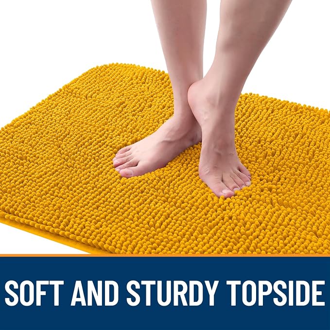 OLANLY Dog Door Mat for Muddy Paws 59x32, Absorbs Moisture and Dirt, Absorbent - Image 4