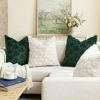 decorUhome St. Patrick’s Day Shamrock Pillow Covers 16x16 Inch Set of 2 - Image 2