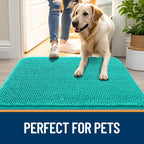 OLANLY Dog Door Mat for Muddy Paws 59x24, Absorbs Moisture and Dirt, Absorbent - Image 6