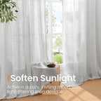 BGment Curtains 84 Inch Length 2 Panels Set - Image 5