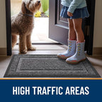 OLANLY Front Door Mat Indoor Outdoor Entrance, Waterproof All-Season, - Image 7