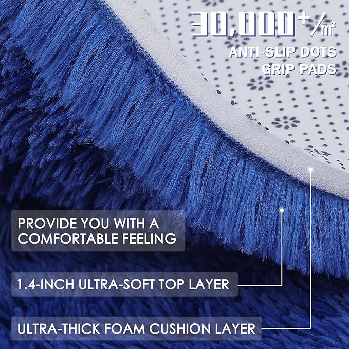 OLANLY 8x10 Machine Washable Large Area Rugs - Image 8