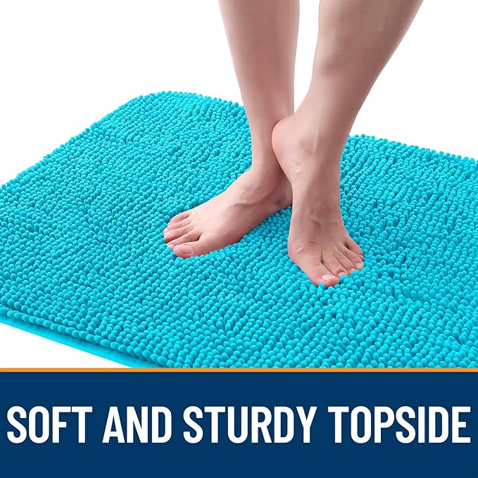 OLANLY Dog Door Mat for Muddy Paws 48x30, Absorbs Moisture and Dirt, Absorbent - Image 4